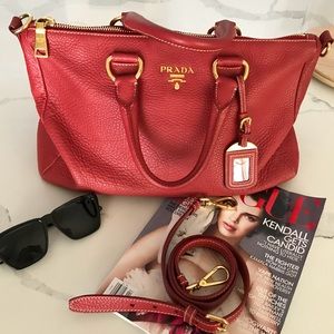 Red Leather Bag♥️